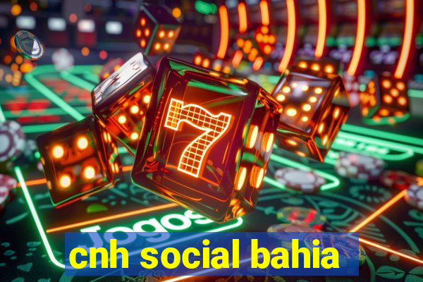 cnh social bahia